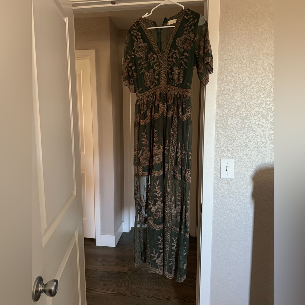 Altar’d State Green Dress